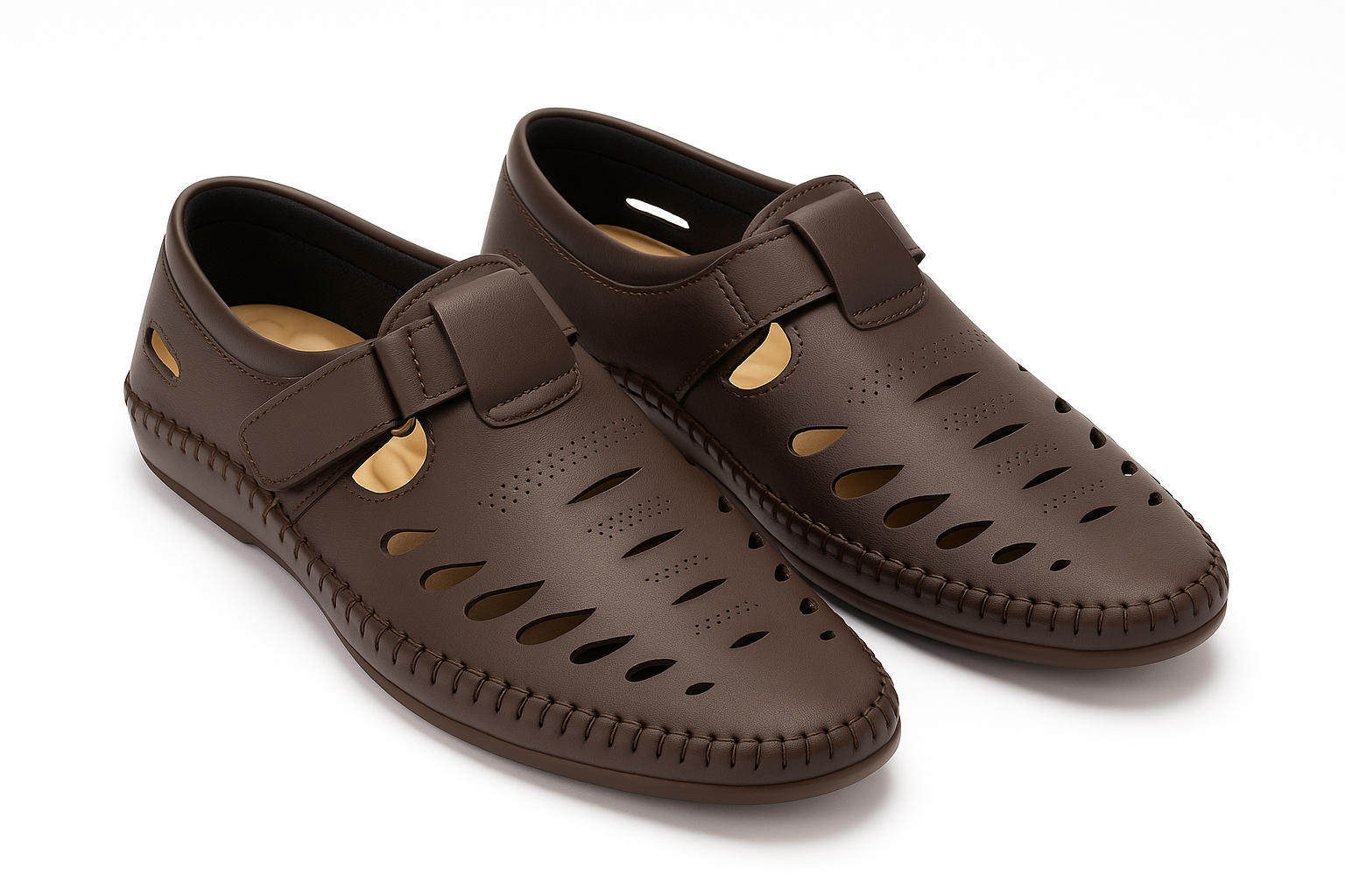Footish Solecure Brown